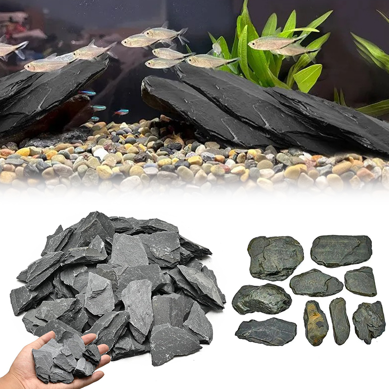 Aquarium Fish Types - 500/1000G Kit Batu Lanskap Tangki Ikan