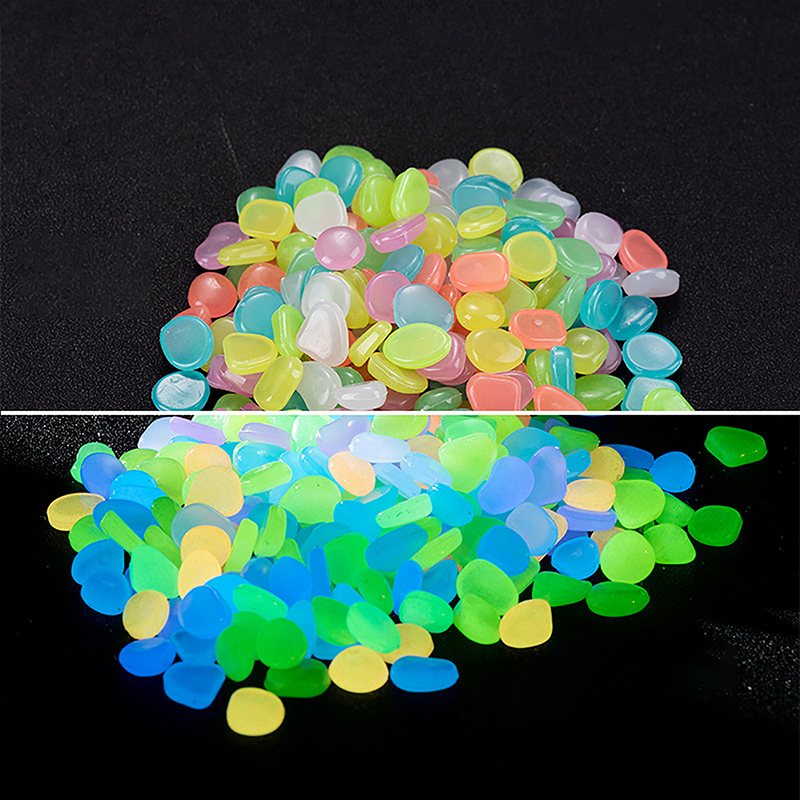 Aquarium Fish Accessories - C 100 Buah Dekorasi Taman Batu