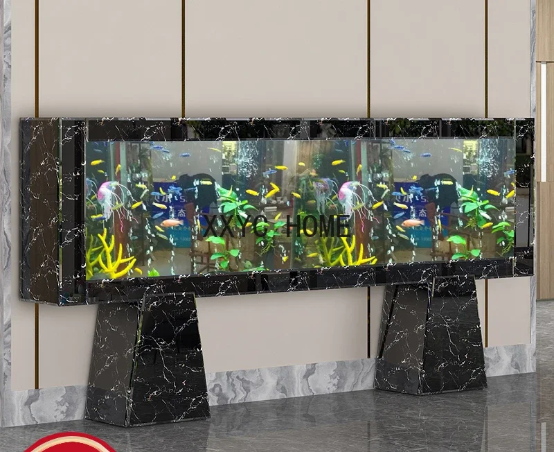 Aquarium Fish Dragon - Ruang Tamu Kantor Besar Ekologis Akuarium