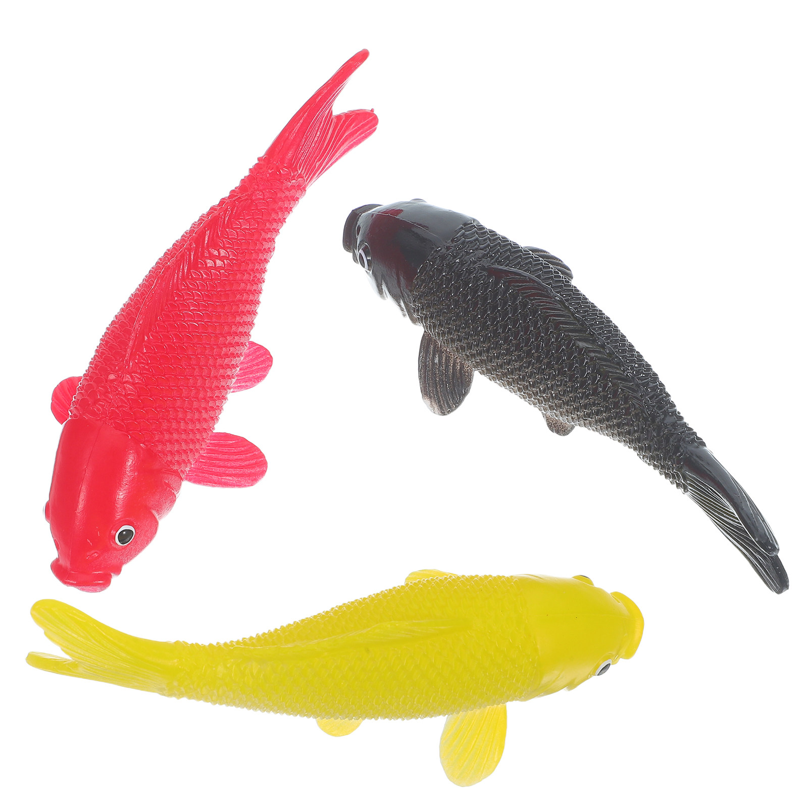 Aquarium Goldfish - 3 Buah Mainan Kerajinan Ikan Patung
