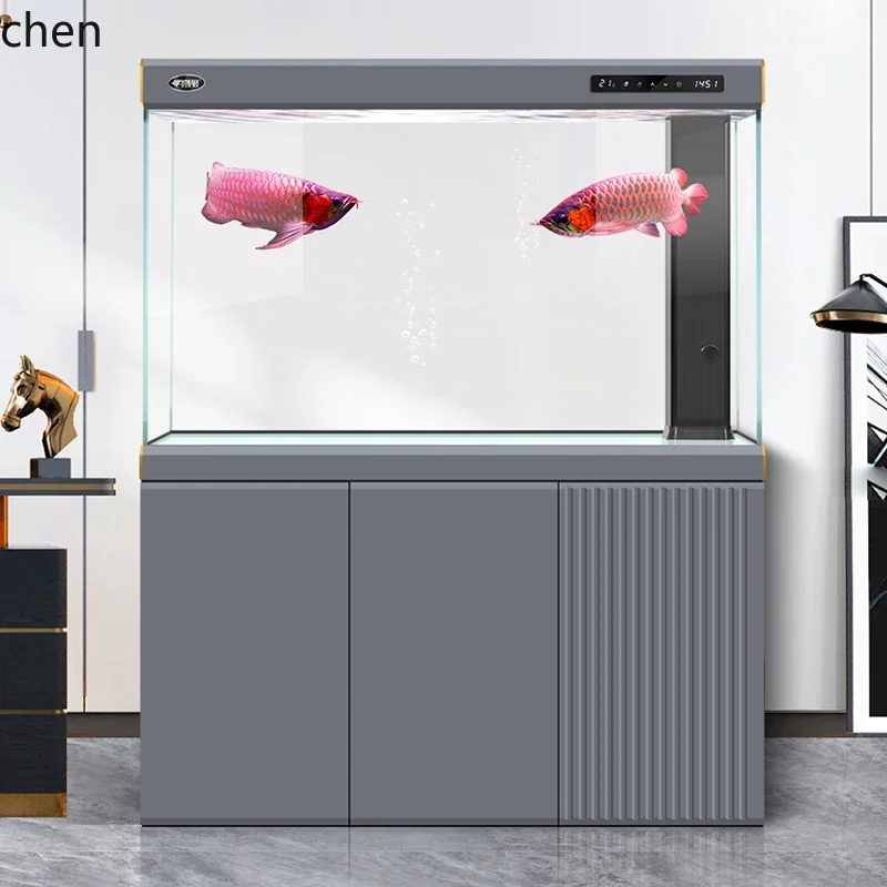 Aquarium Fish Dragon - Akuarium Ruang Tamu Kaca Ultra Jernih