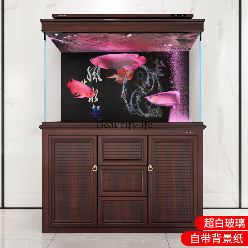 Aquarium Fish Dragon - Akuarium Kaca Super Putih yj9 Baru
