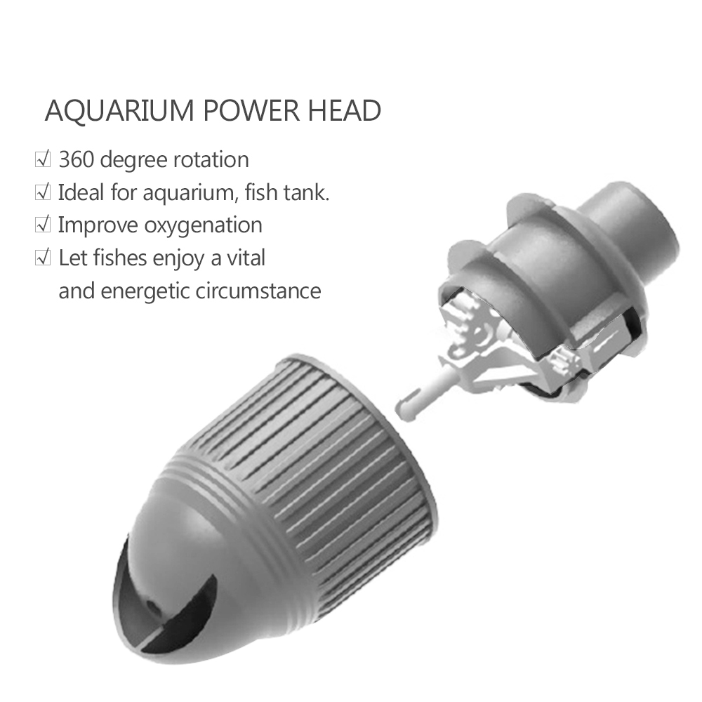 Powerhead Circulation Pump - Akuarium, kepala listrik tangki ikan pembuat