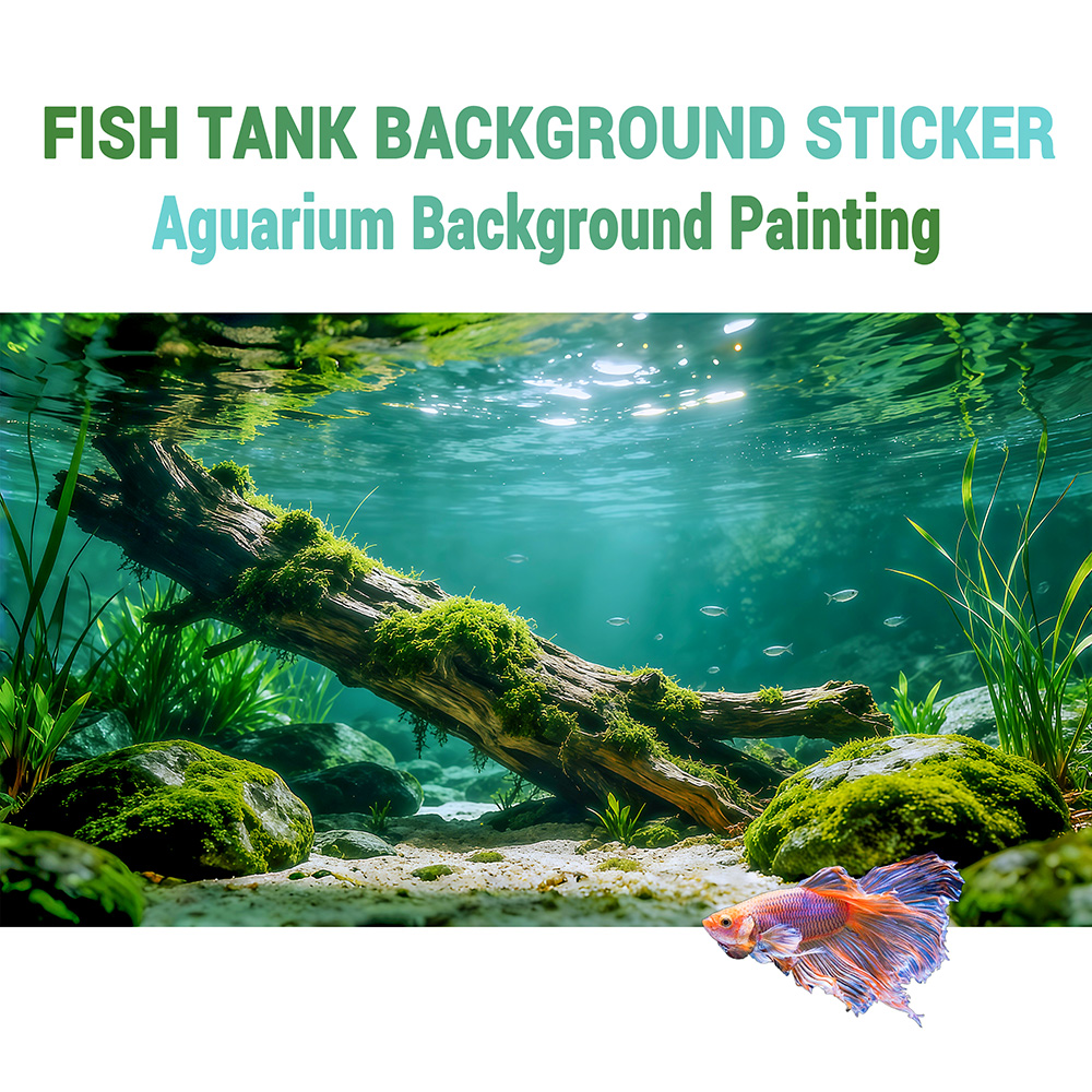 Aquarium Fish Games - Kayu Mati di Dasar Sungai, Stiker
