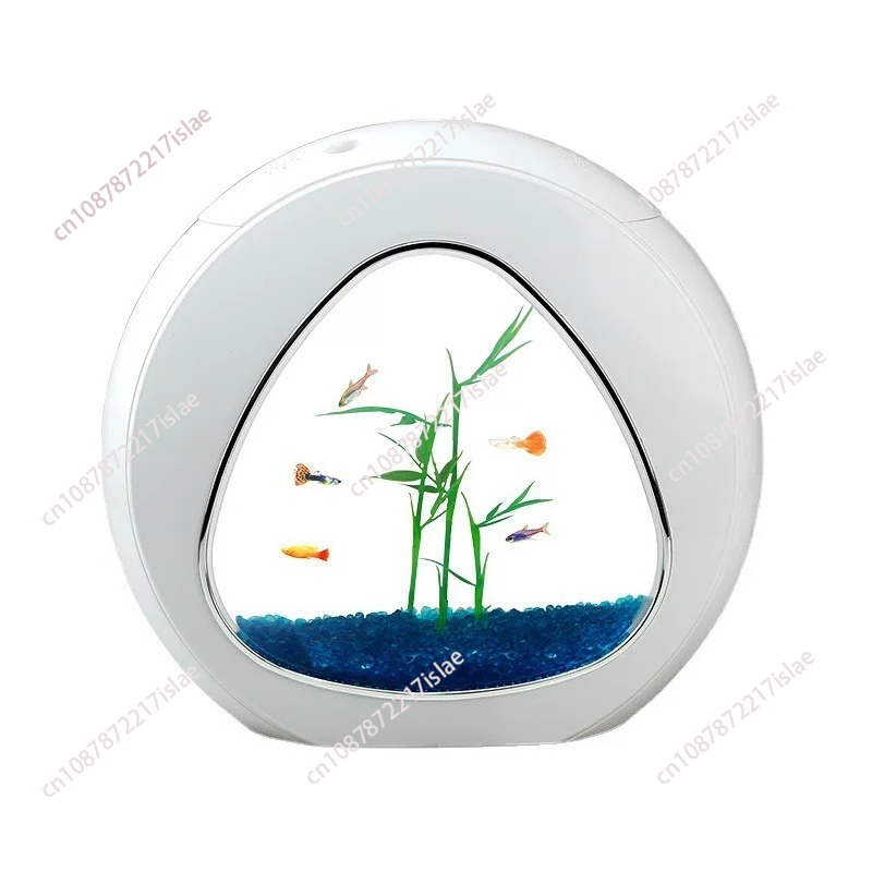 Aquarium Goldfish - Akuarium Akrilik Desktop Kecil, Akuarium Hias