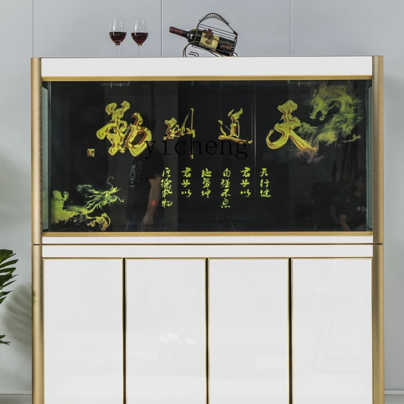 Aquarium Fish Dragon - Akuarium Kaca ZZf Ecological Home Living