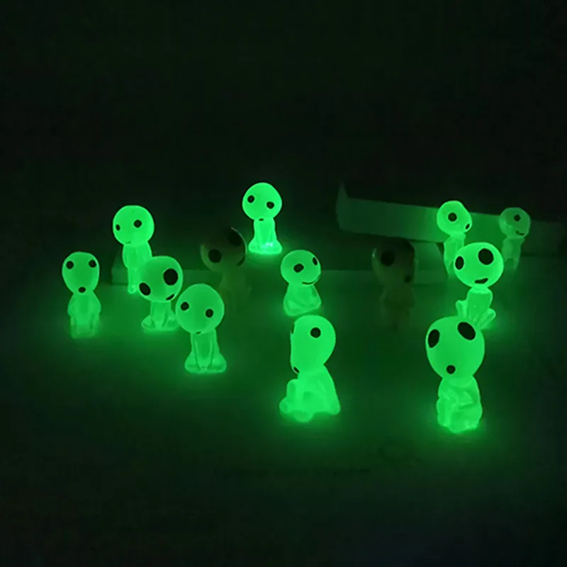 Aquarium Fish Accessories - Figur Mini Elf Bercahaya Dekorasi Akuarium