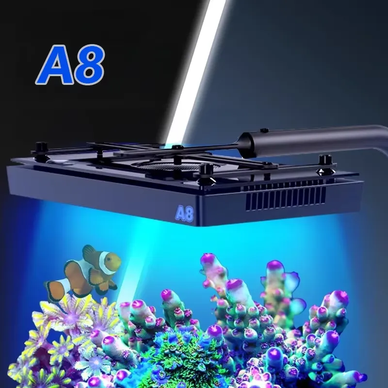 Aquarium Fish Usa - Lampu LED Akuarium Spektrum Penuh A8SE
