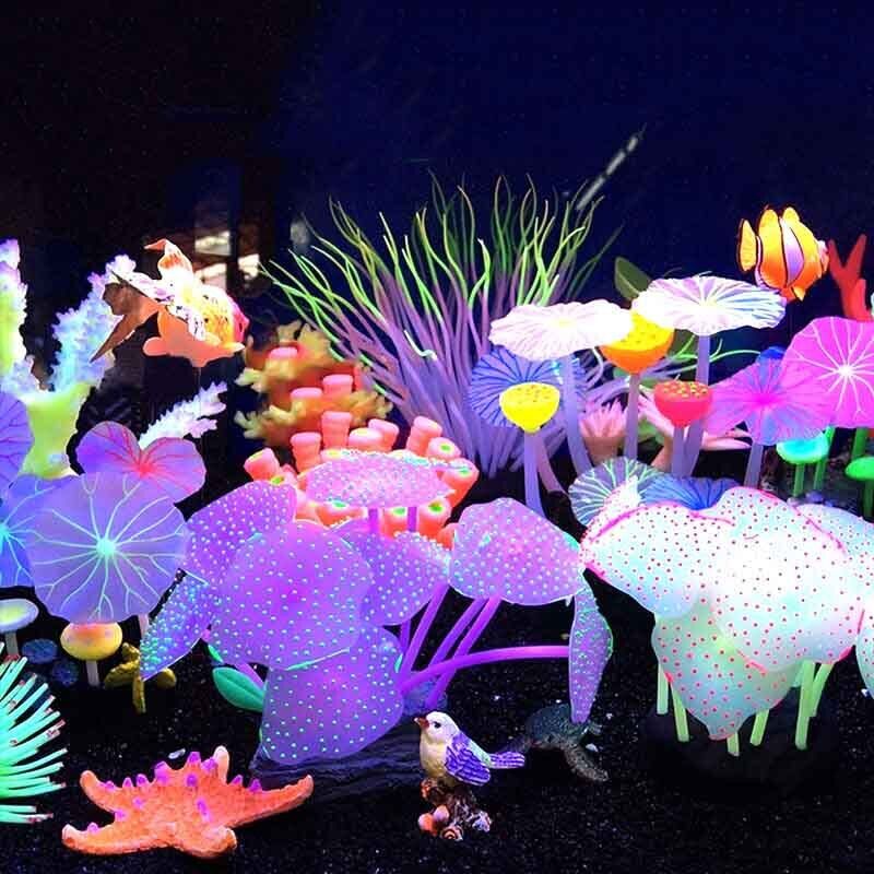 Silikon Bercahaya untuk Lanska - Aquarium Fish Games ulasan dan harga