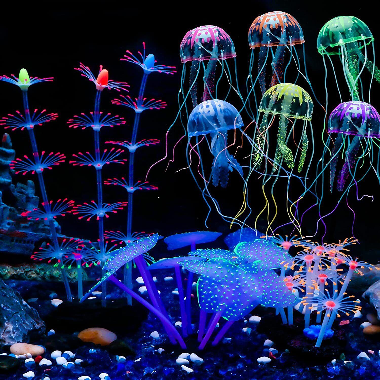 Silikon Bercahaya untuk Lanska - Aquarium Fish Games ulasan dan harga