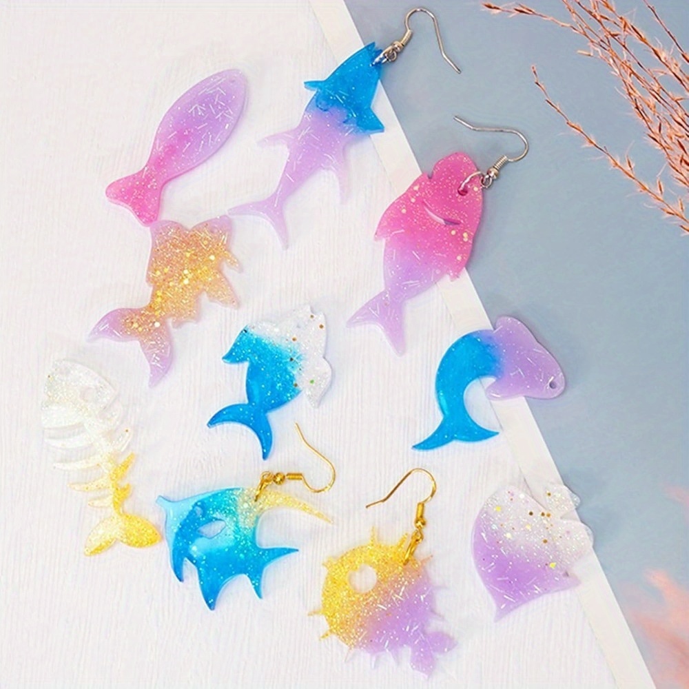 Set Cetakan Anting dan Liontin - Aquarium Fish Accessories ulasan dan harga