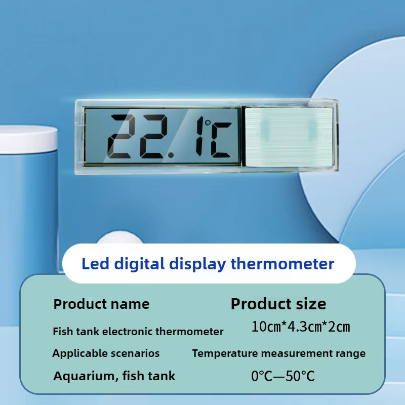 Termometer Akuarium 3D Elektro - Aquarium Goldfish ulasan dan harga