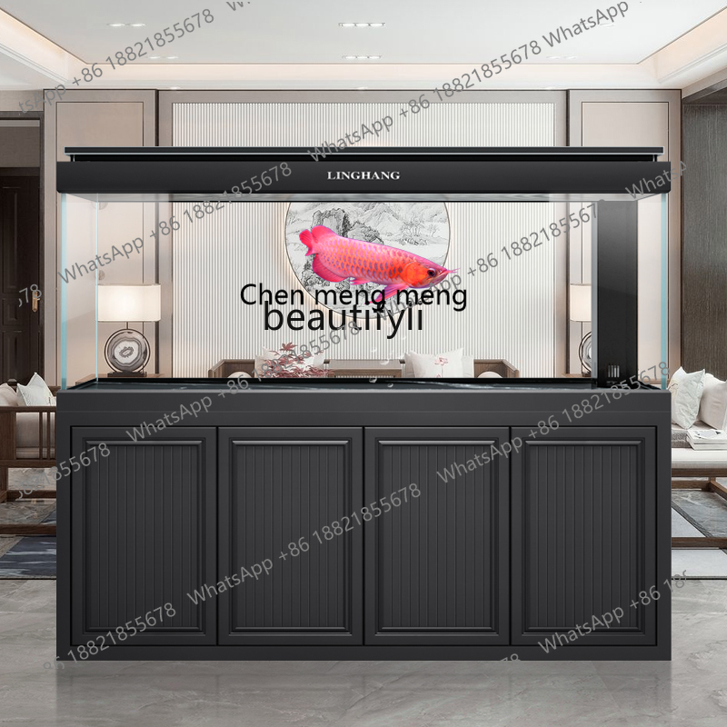 Akuarium ruang tamu besar teri - Aquarium Fish Dragon ulasan dan harga
