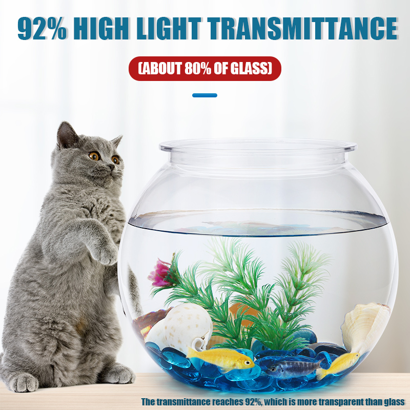 Mangkuk ikan plastik ukuran L  - Aquarium Goldfish ulasan dan harga