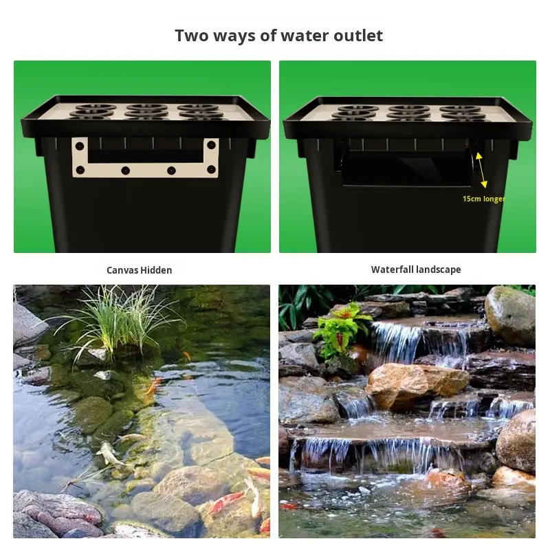 Sistem Filtrasi Air Terjun Kol - Aquarium Fish Accessories ulasan dan harga