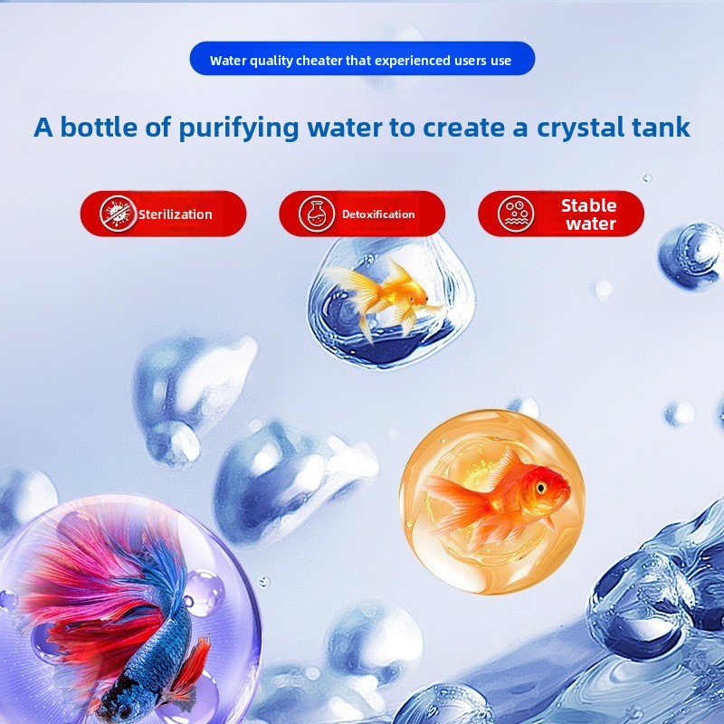 200ml/500ml Konsentrat Biru Me - Aquarium Fish Medicine ulasan dan harga