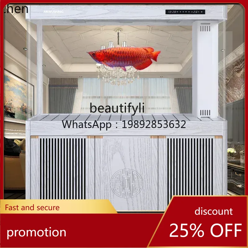 Akuarium ruang tamu YFY, model - Aquarium Fish Dragon ulasan dan harga