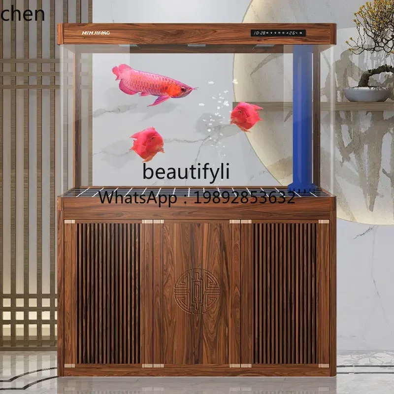 Akuarium ruang tamu YFY, model - Aquarium Fish Dragon ulasan dan harga