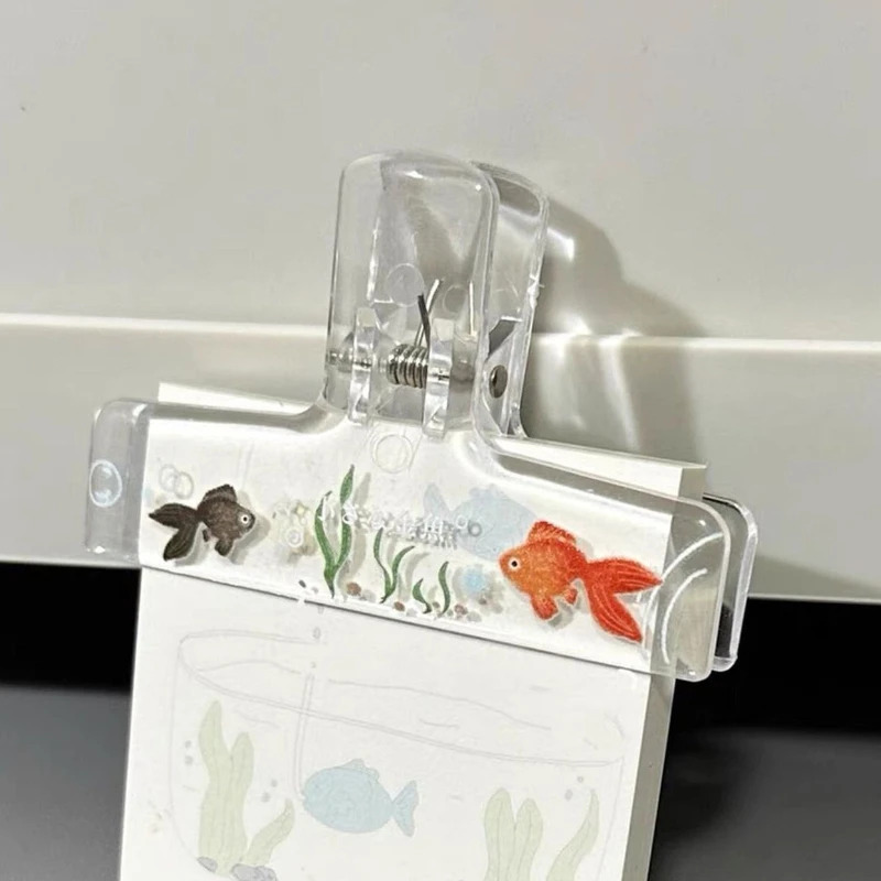1 Buah Klip Binder Ikan Mas Ak - Aquarium Goldfish ulasan dan harga