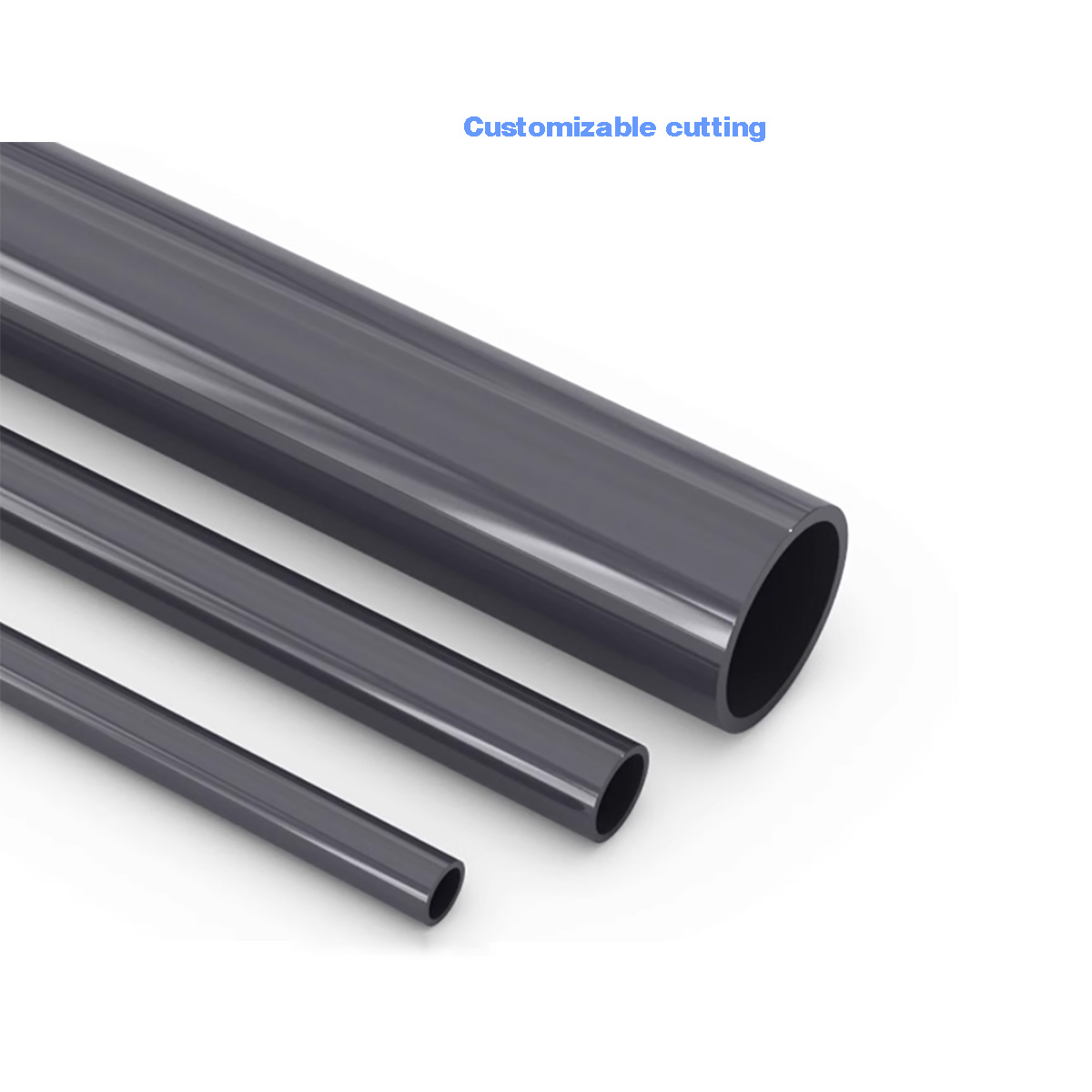 Pipa Plastik PVC hitam tabung  - Aquarium Fish Accessories ulasan dan harga
