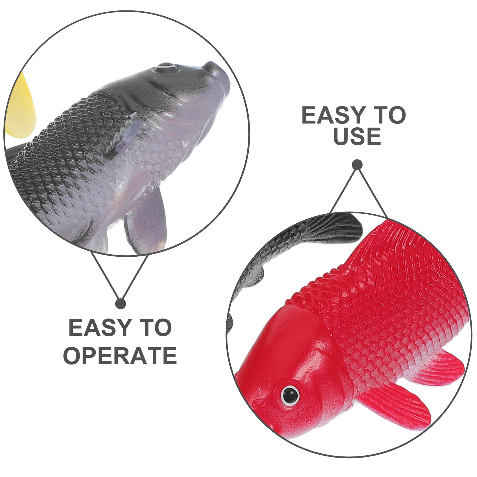 3 Buah Mainan Kerajinan Ikan P - Aquarium Goldfish ulasan dan harga