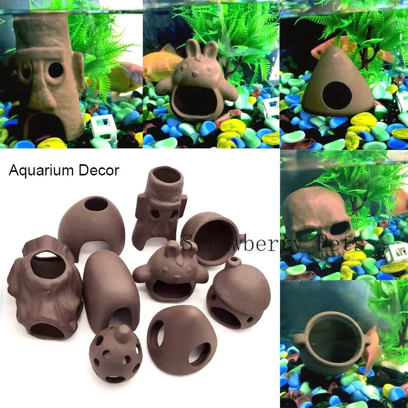 Dekorasi akuarium Keramik, uda - Aquarium Fish Games ulasan dan harga