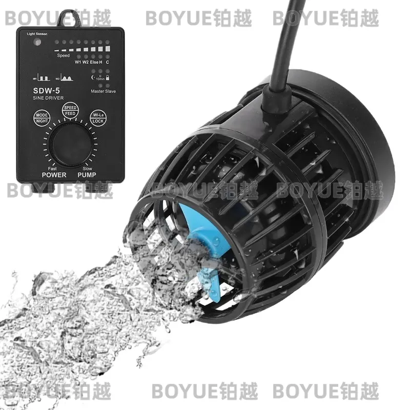 Pompa Sirkulasi Senyap WiFi Aq - Powerhead Circulation Pump ulasan dan harga