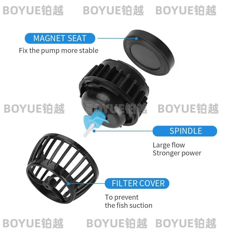 Pompa Sirkulasi Senyap WiFi Aq - Powerhead Circulation Pump ulasan dan harga