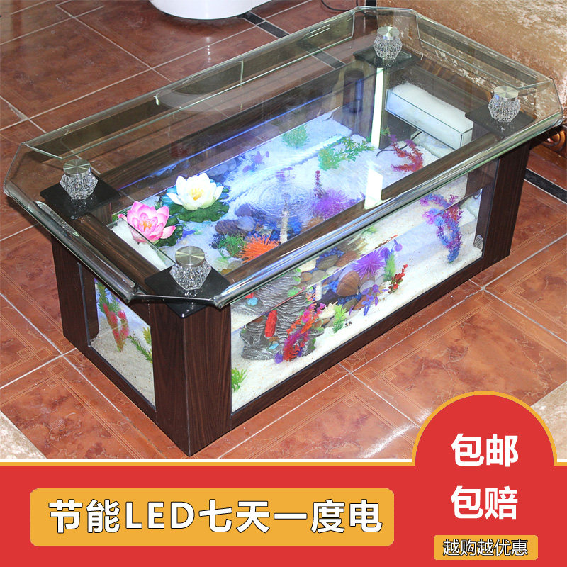 Meja kopi akuarium ekologi Xih - Aquarium Goldfish ulasan dan harga