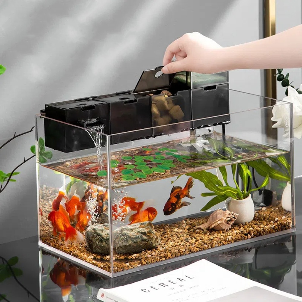 Filter Akuarium Eksternal Tiga - Aquarium Fish Jar ulasan dan harga