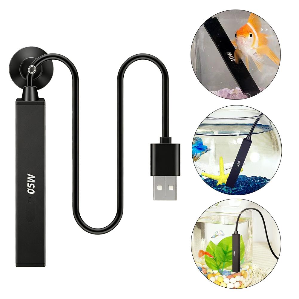 Pemanas Akuarium Mini USB 5V O - Aquarium Fish Jar ulasan dan harga