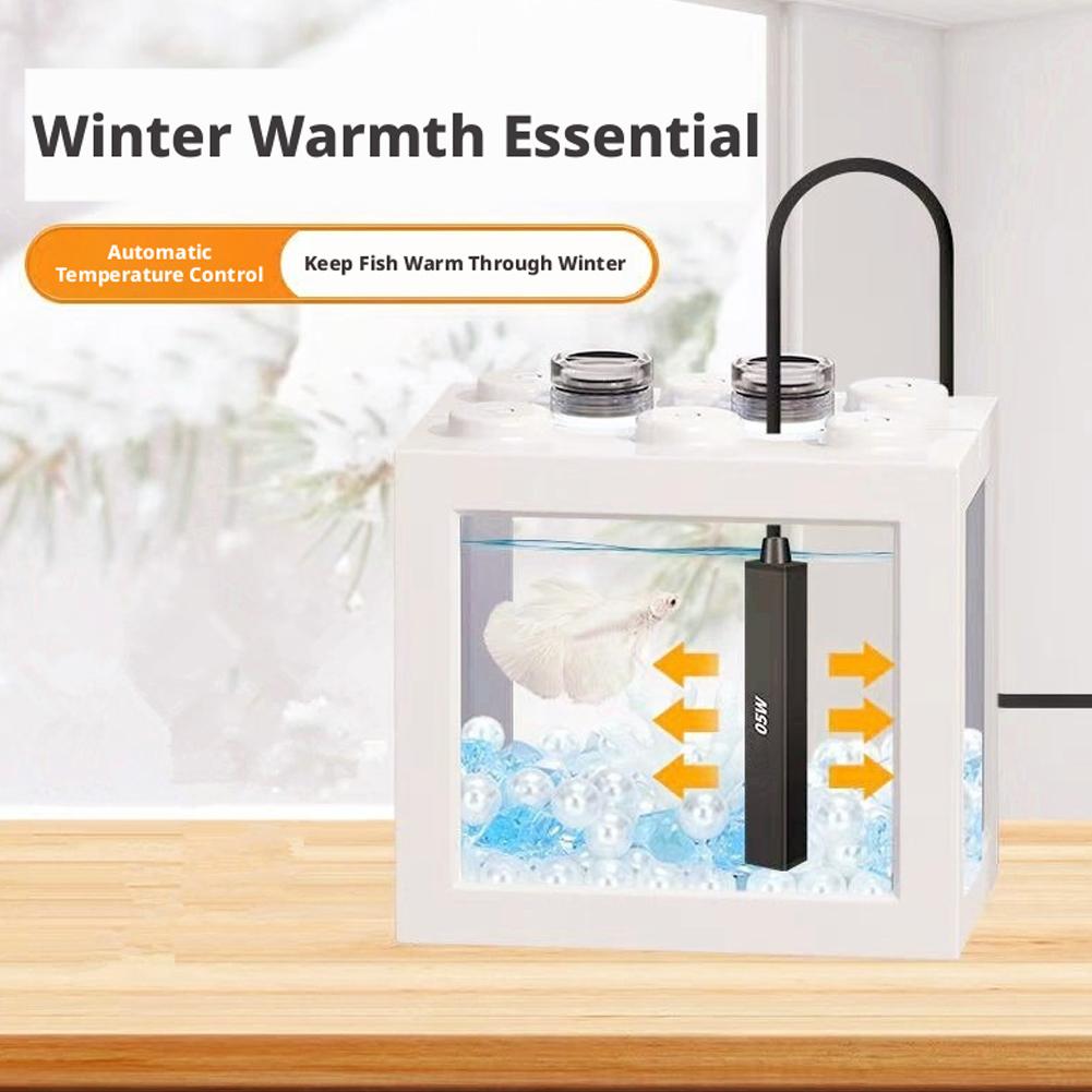 Pemanas Akuarium Mini USB 5V O - Aquarium Fish Jar ulasan dan harga