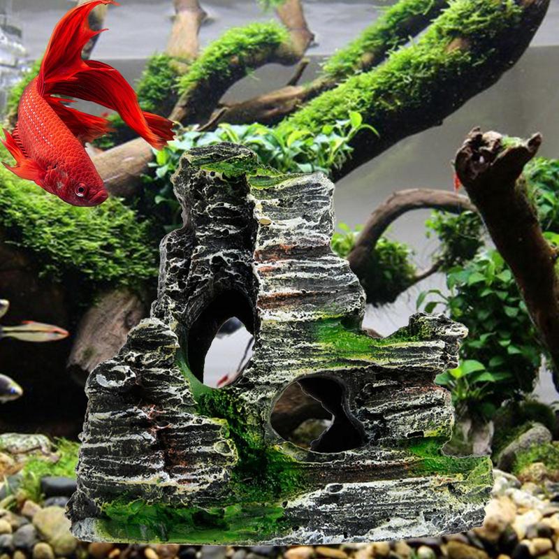 Dekorasi batu pasir akuarium,  - Aquarium Fish Games ulasan dan harga