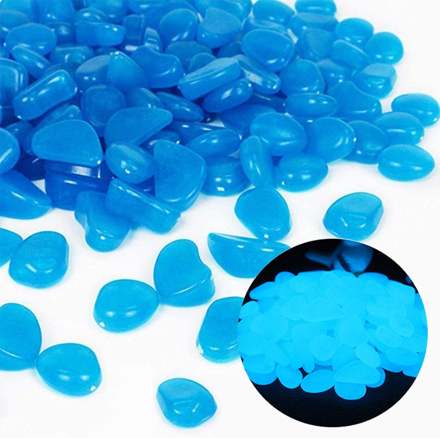 Batu Tangki Ikan Kerikil Biru  - Aquarium Fish Items ulasan dan harga