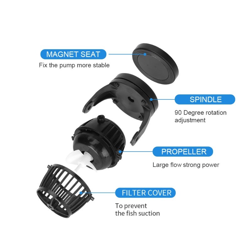 Pompa Pembuat Gelombang Akuari - Powerhead Circulation Pump ulasan dan harga