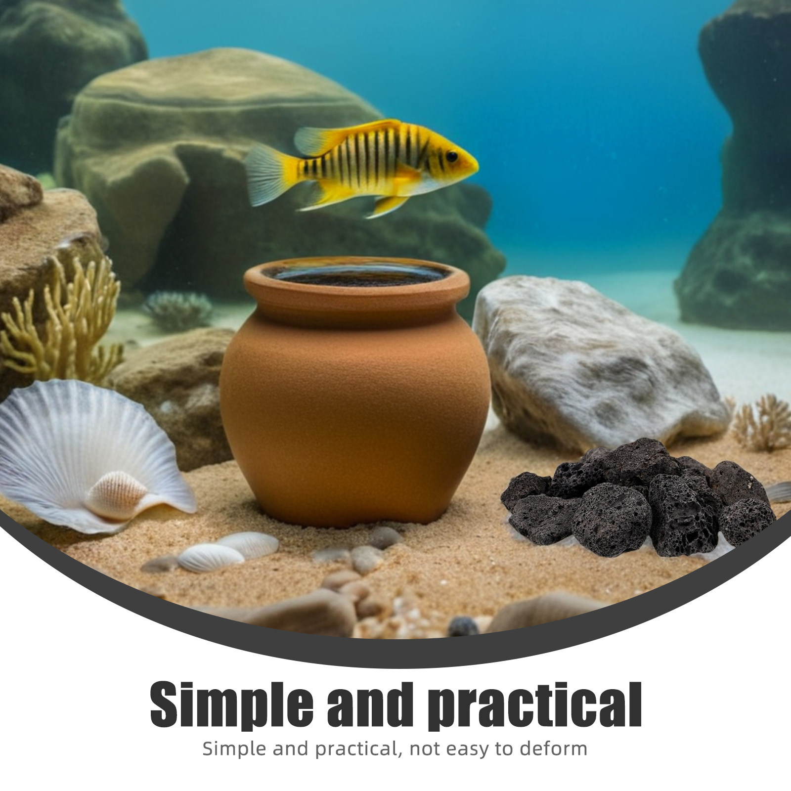 1 Pak Batu Vulkanik Alami Batu - Aquarium Fish Accessories ulasan dan harga