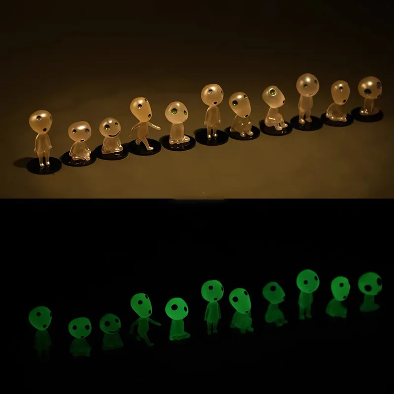 Figur Mini Elf Bercahaya Dekor - Aquarium Fish Accessories ulasan dan harga