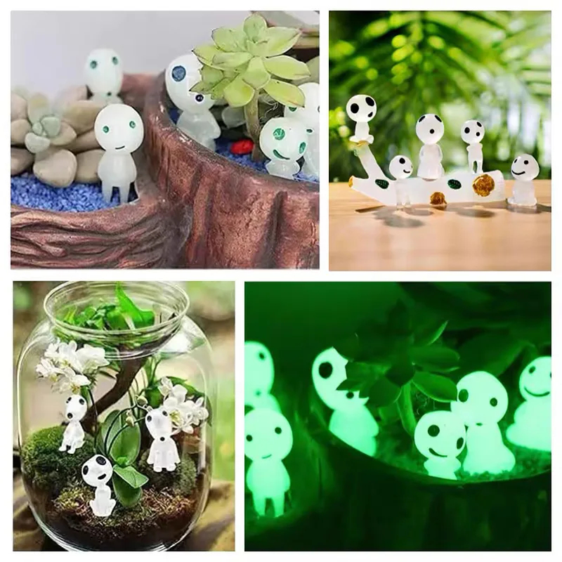 Figur Mini Elf Bercahaya Dekor - Aquarium Fish Accessories ulasan dan harga