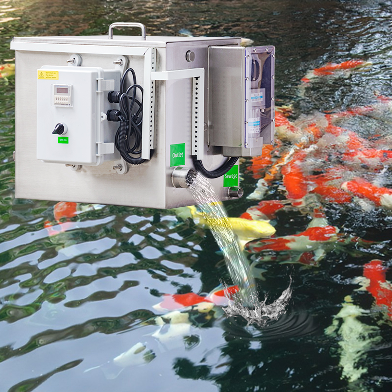 Filter Drum Kecil 5m³/jam dari - Aquarium Fish Koi ulasan dan harga