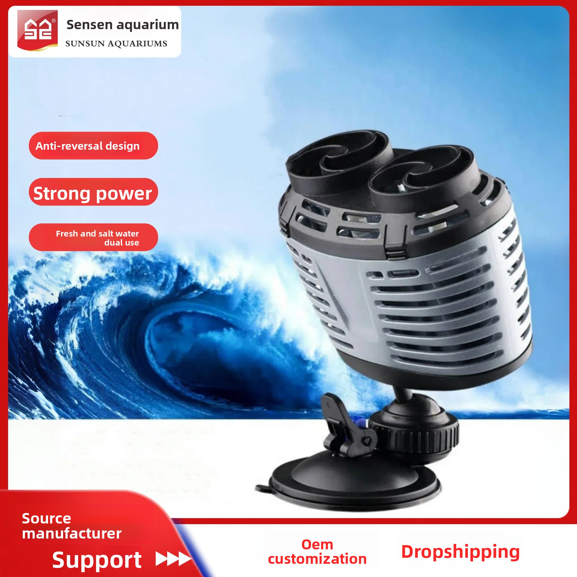 Pompa Pembuat Ombak Akuarium M - Powerhead Circulation Pump ulasan dan harga